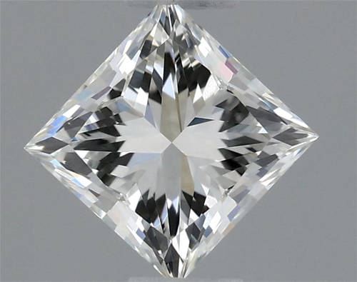 0.39 carat I-VVS1 Natūralus Princess Deimantas (1)
