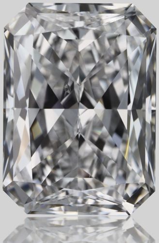 1.52 carat D-SI1 Natūralus Radiant Deimantas (1)