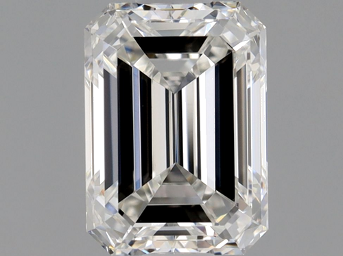 1.01 carat F-VVS2 Natūralus Emerald Deimantas (1)