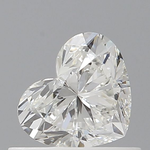 0.51 carat G-VVS2 Natūralus Heart Deimantas (1)