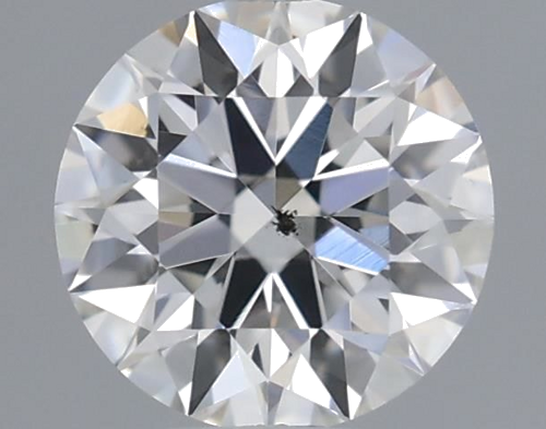 0.4 carat G-SI1 Excellent cut Natūralus Round Deimantas (1)
