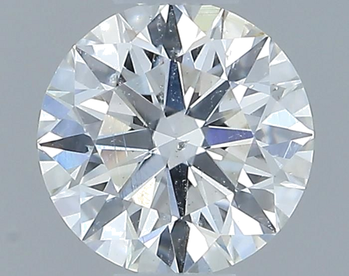 0.37 carat G-SI2 Excellent cut Natūralus Round Deimantas (1)