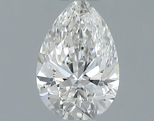 0.36 carat H-VVS1 Natūralus Pear Deimantas (1)