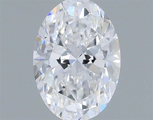 0.4 carat D-VVS2 Natūralus Oval Deimantas (1)
