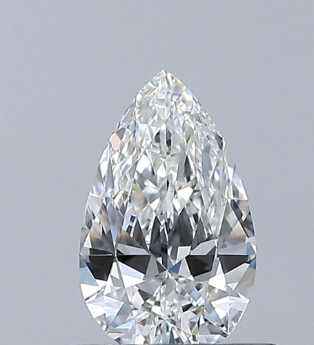 0.5 carat F-VS1 Natūralus Pear Deimantas (1)