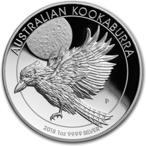1 oz Kookaburra 2018 Australia silver PROOF coin (High relief) (1)