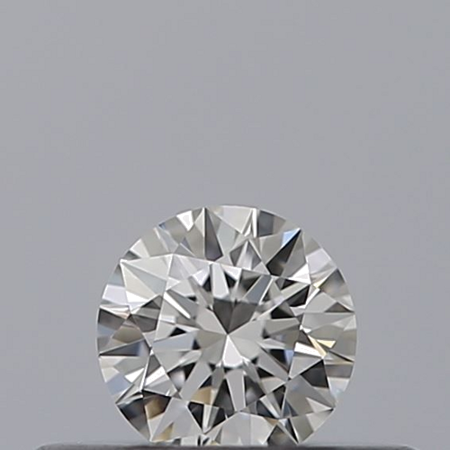 0.19 carat F-VVS1 Excellent cut Natūralus Round Deimantas (1)