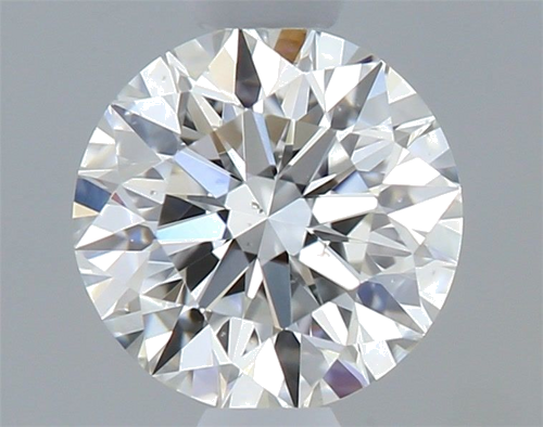 0.5 carat H-SI1 Excellent cut Natūralus Round Deimantas (1)