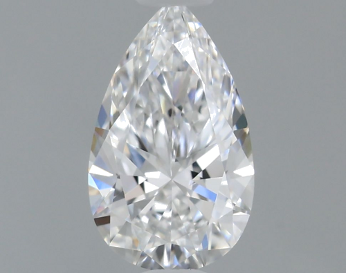 0.28 carat E-VVS1 Natūralus Pear Deimantas (1)