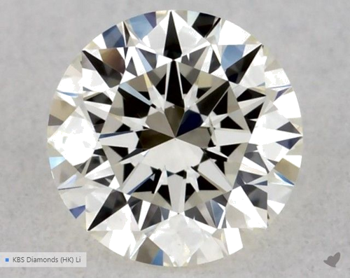 0.3 carat K-SI1 Excellent cut Natūralus Round Deimantas (1)