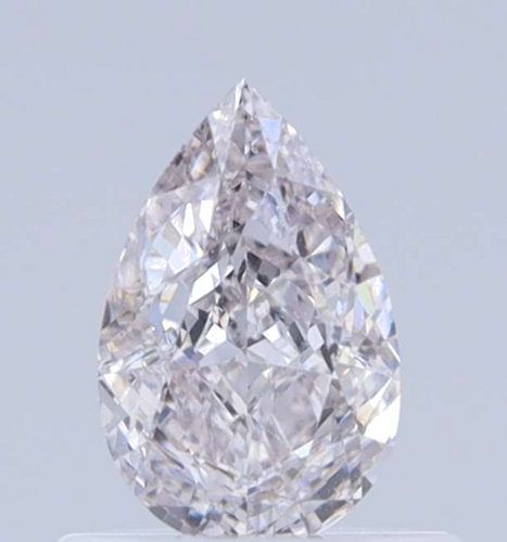 0.56 carat Very Light Pink-VS2 Natūralus Pear Deimantas (1)