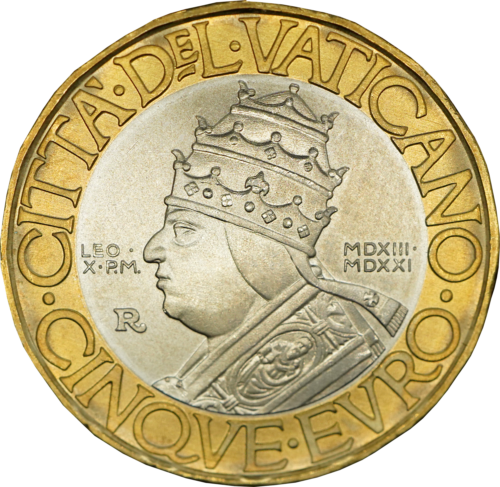 2021 Ватикан Набор монет евро BU с монетой 5 евро (4)