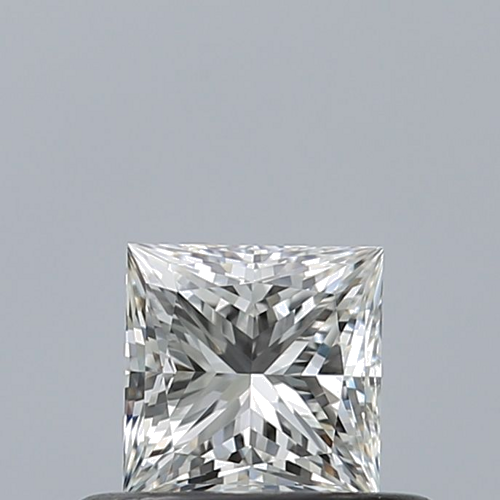 0.4 carat F-VVS1 Natūralus Princess Deimantas (1)