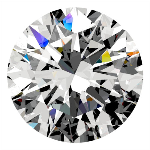 0.3 carat G-VS2 Very Good cut Natūralus Round Deimantas (1)