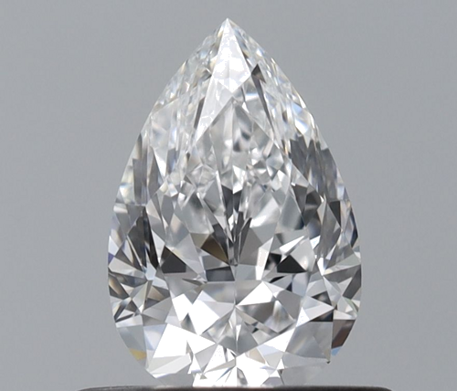 0.5 carat E-VS2 Natūralus Pear Deimantas (1)