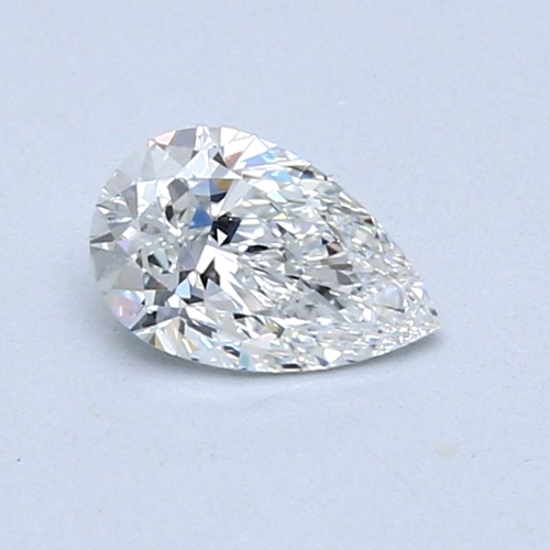 0.52 carat E-VS1 Natūralus Pear Deimantas (1)