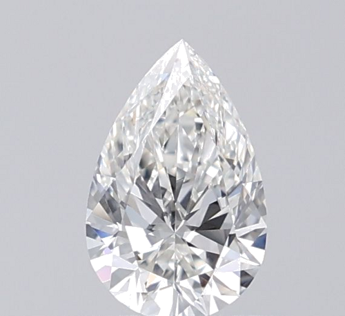0.63 carat H-VVS1 Natūralus Pear Deimantas (1)