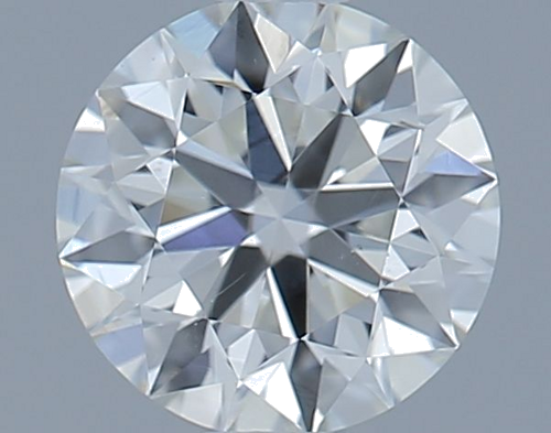 0.55 carat I-SI1 Excellent cut Natūralus Round Deimantas (1)