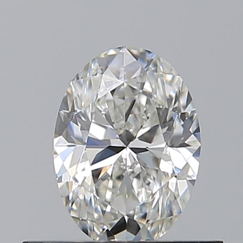 0.5 carat G-VS1 Natūralus Oval Deimantas (1)