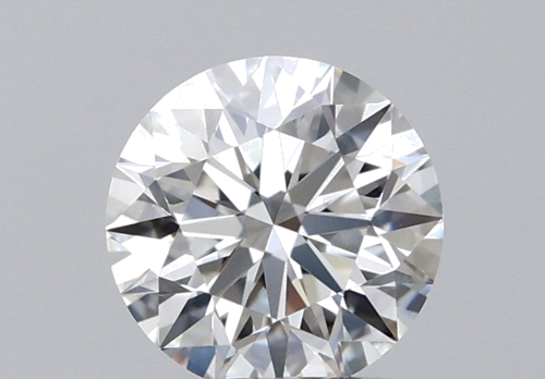 0.61 carat F-VVS2 Excellent cut Natūralus Round Deimantas (1)