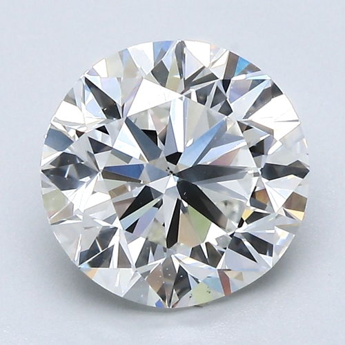 3.0 carat H-SI1 Very Good cut Natūralus Round Deimantas (1)