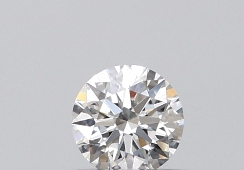 0.18 carat F-VVS1 Excellent cut Natūralus Round Deimantas (1)