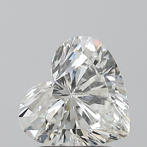 1.57 carat I-SI1 Natūralus Heart Deimantas (1)
