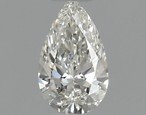 0.33 carat I-VS1 Natūralus Pear Deimantas (1)