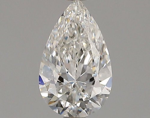 0.55 carat G-SI2 Natūralus Pear Deimantas (1)