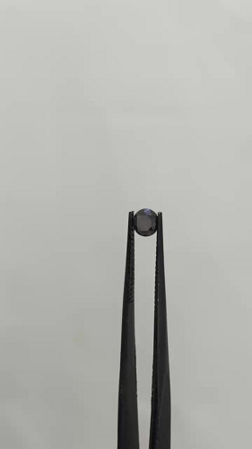 0.4 carat Fancy Black-VVS2 Excellent cut Natūralus Round Deimantas (1)