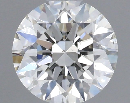 0.57 carat I-SI1 Excellent cut Natūralus Round Deimantas (1)