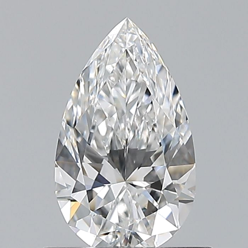 0.7 carat E-VVS2 Natūralus Pear Deimantas (1)