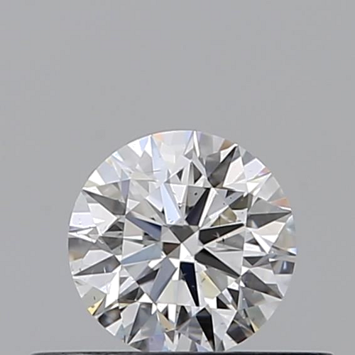 0.32 carat G-SI1 Excellent cut Natūralus Round Deimantas (1)