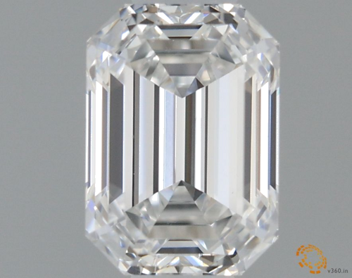 0.51 carat F-VS2 Natūralus Emerald Deimantas (1)