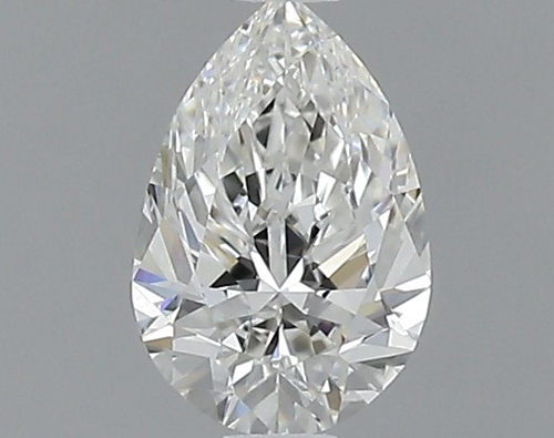 0.5 carat G-VS1 Natūralus Pear Deimantas (1)