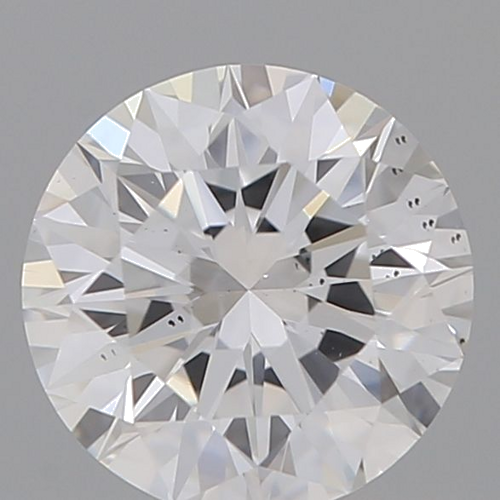 0.58 carat D-SI1 Excellent cut Natūralus Round Deimantas (1)