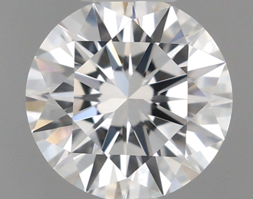 0.46 carat F-VVS1 Excellent cut Natūralus Round Deimantas (1)