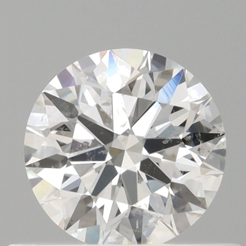 0.51 carat F-SI2 Excellent cut Natūralus Round Deimantas (1)