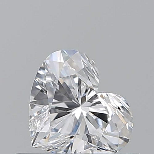 0.5 carat E-VS2 Natūralus Heart Deimantas (1)