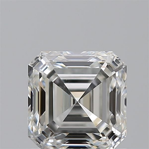 1.11 carat G-VS2 Natūralus Asscher Deimantas (1)