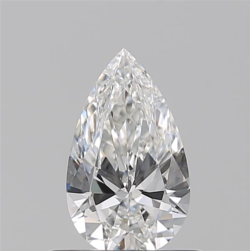0.55 carat F-VS1 Natūralus Pear Deimantas (1)