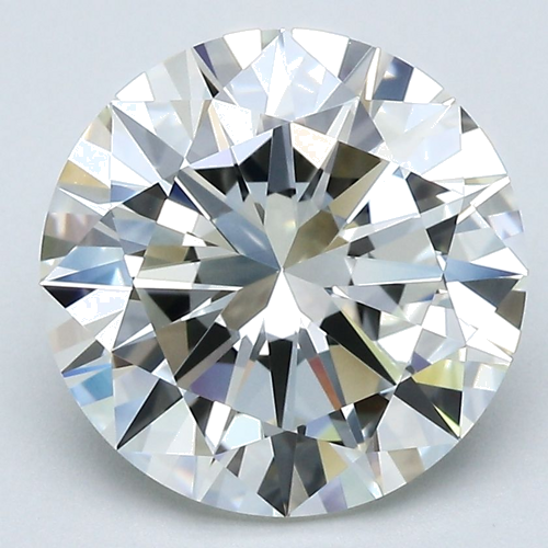 4.01 carat J-VVS1 Very Good cut Natūralus Round Deimantas (1)
