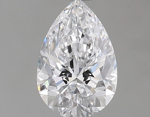 0.5 carat D-VS2 Natūralus Pear Deimantas (1)