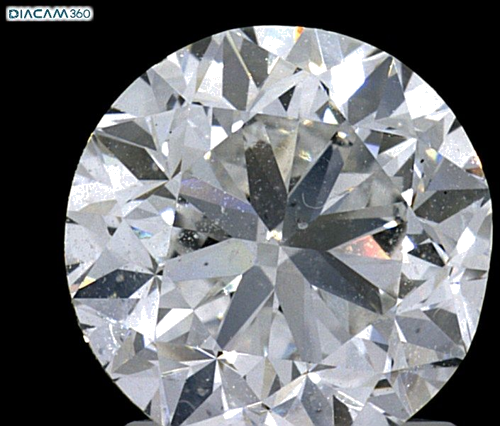2.0 carat E-SI1 GD cut Natūralus Round Deimantas (1)