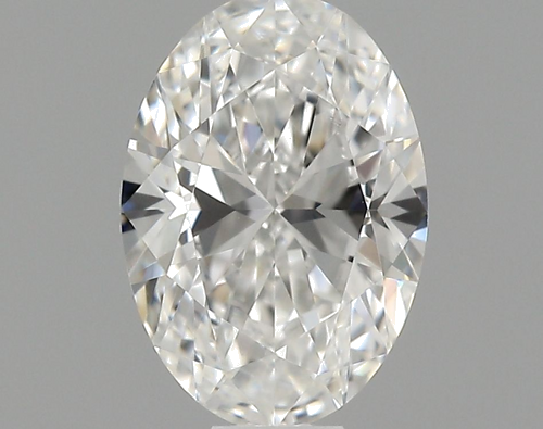 0.49 carat F-VVS1 Natūralus Oval Deimantas (1)