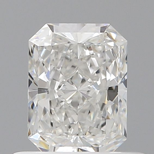 0.5 carat F-VVS1 Natūralus Radiant Deimantas (1)