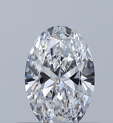 0.4 carat D-VVS2 Natūralus Oval Deimantas (1)