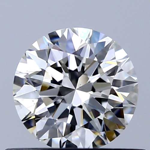 0.51 carat G-SI1 Excellent cut Natūralus Round Deimantas (1)