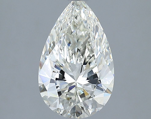 2.06 carat I-VS1 Natūralus Pear Deimantas (1)