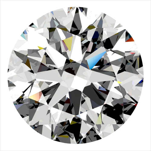 0.3 carat I-SI2 Excellent cut Natūralus Round Deimantas (1)